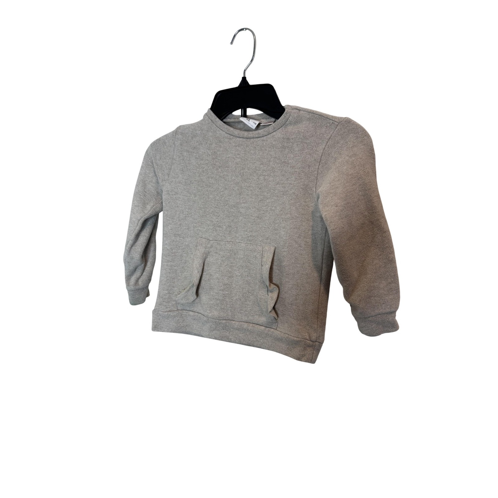 Zara Sweater Youth 4-5 Years Crewneck Pullover Front Pockets Girls Boys Soft